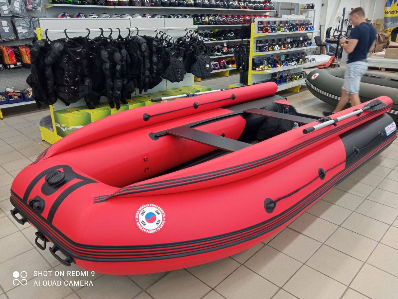 Лодка MISHIMO RIVER FJET PRO 430  под водомет в Златоусте