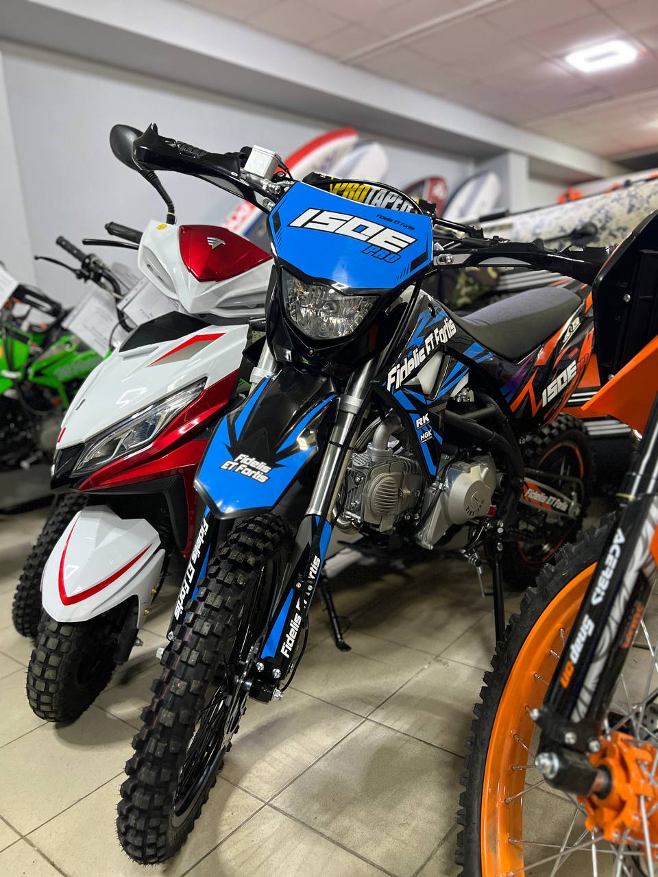 Мотоцикл (питбайк) PROMAX FIDET (ФАЙДЕТ) 190E PRO 17/14 в Златоусте