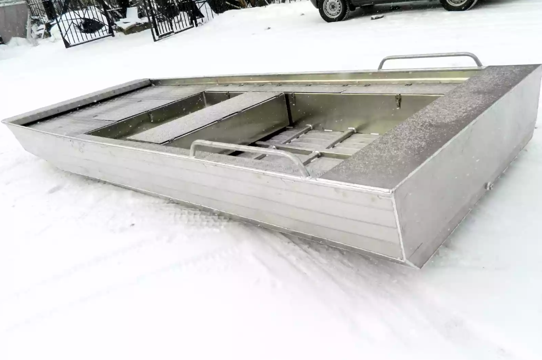 Алюминиевая лодка Wyatboat-390 Jonboat в Златоусте