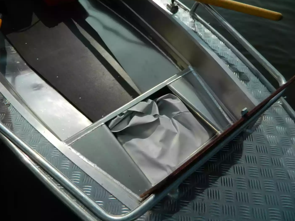 Алюминиевая лодка Wyatboat-390 У в Златоусте