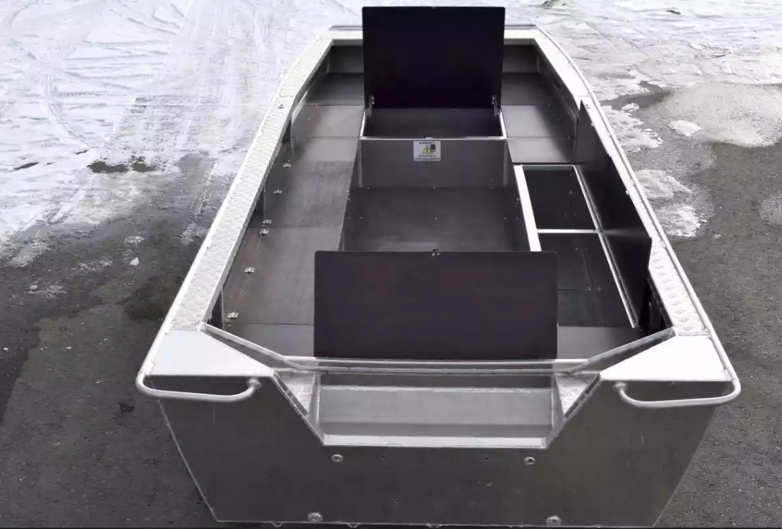 Алюминиевая лодка Wyatboat-490 Jonboat в Златоусте