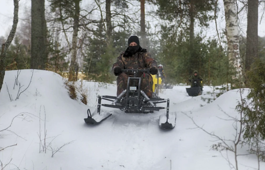 Мотобуксировщик РЫБАК PKD. PSD 15 л.с. (длинная база 1430мм) в Златоусте