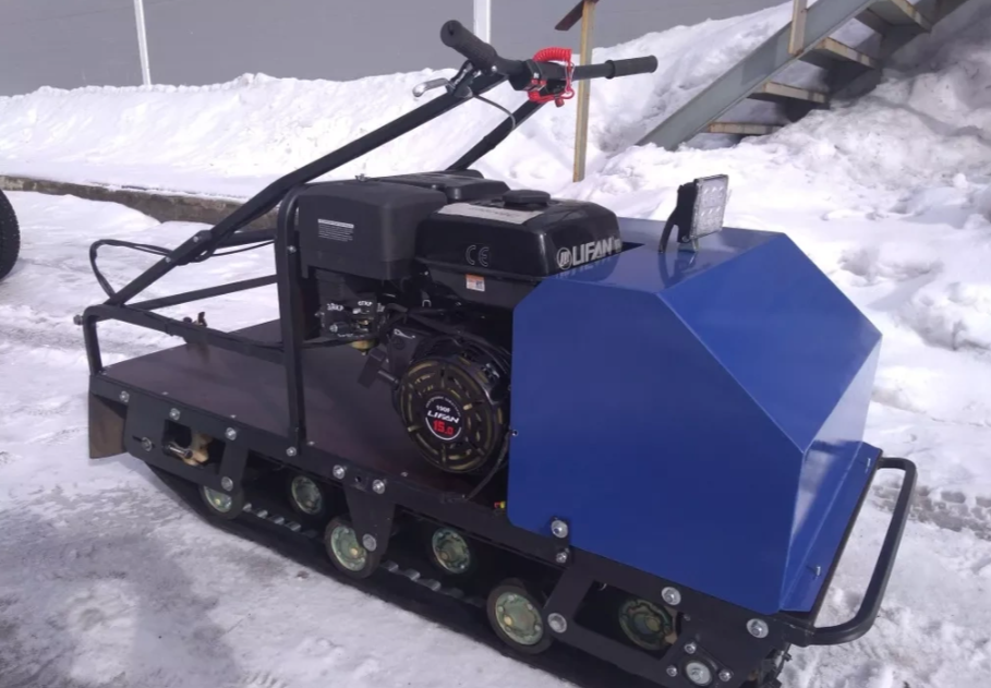 Мотобуксировщик AhtaR ЗИМА с реверсом (задний ход) в Златоусте