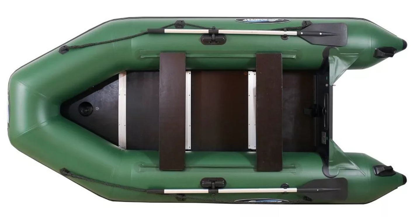 МОТОРНО-ГРЕБНАЯ ЛОДКА ПВХ GLADIATOR A 280 ТК С ФАНЕРНЫМ ДНОМ в Златоусте