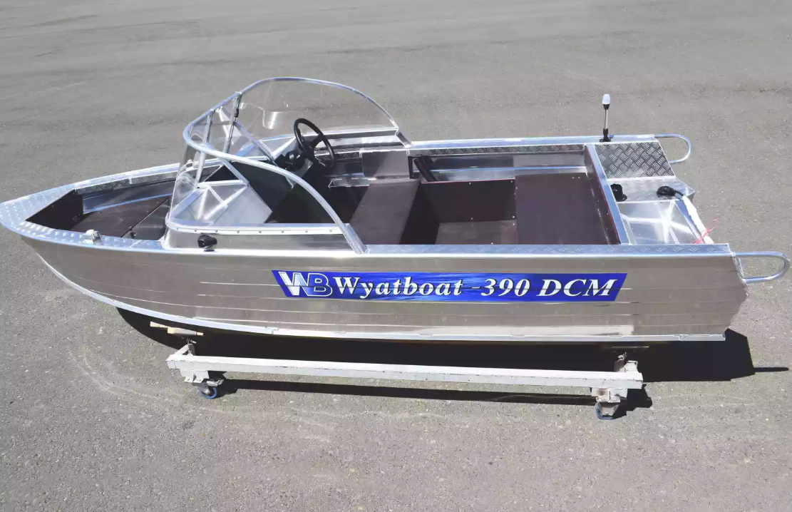 Алюминиевая лодка Wyatboat-390 DCM в Златоусте