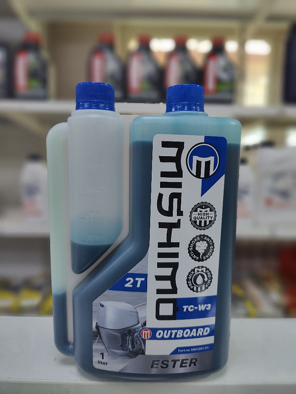 Масло MISHIMO 2T OUTBOARD (ESTER) полусинтетика 1 л в Златоусте