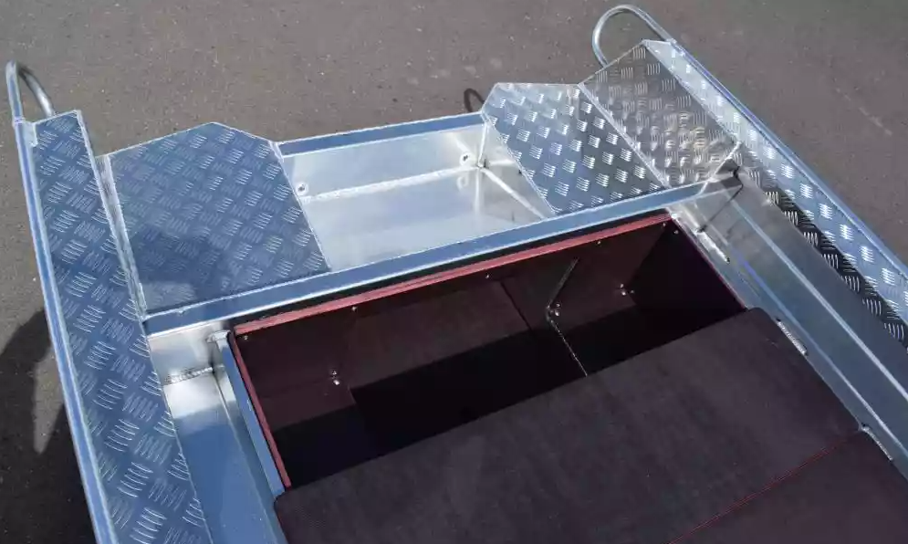 Алюминиевая лодка Wyatboat-390Р Fish в Златоусте