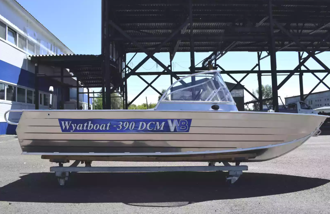 Алюминиевая лодка Wyatboat-390 DCM в Златоусте