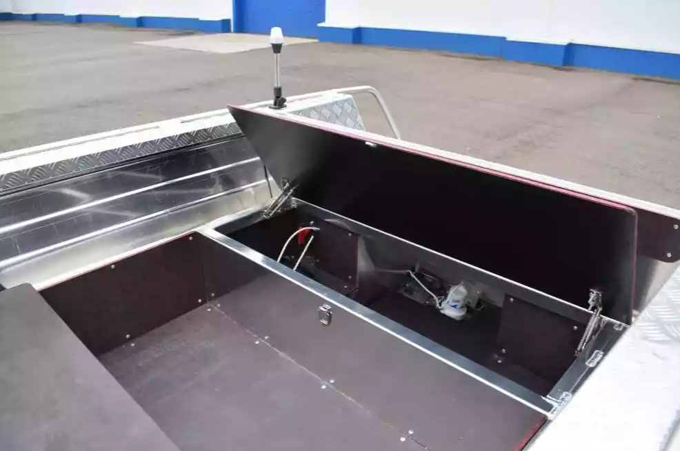Алюминиевая лодка Wyatboat-390 DCM Увеличенный борт в Златоусте