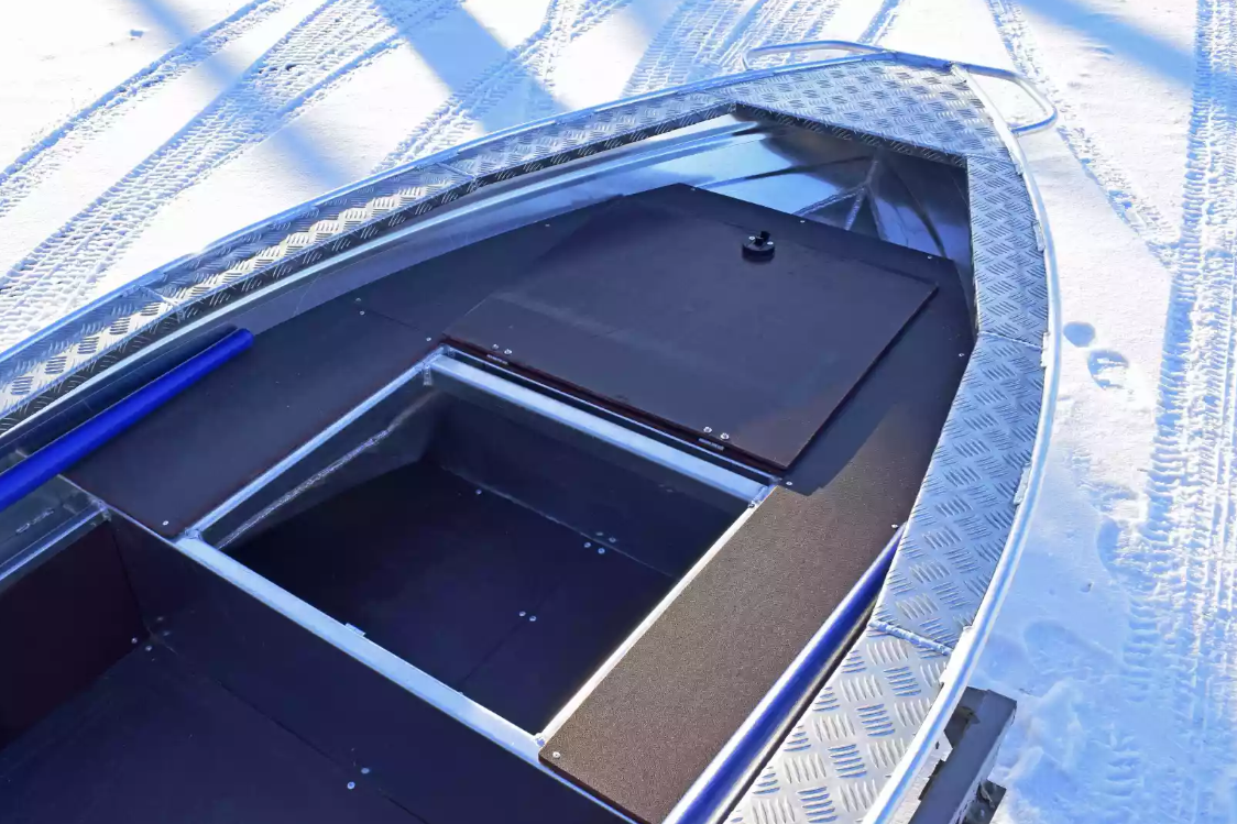 Алюминиевая лодка Wyatboat-370 Р FISH в Златоусте