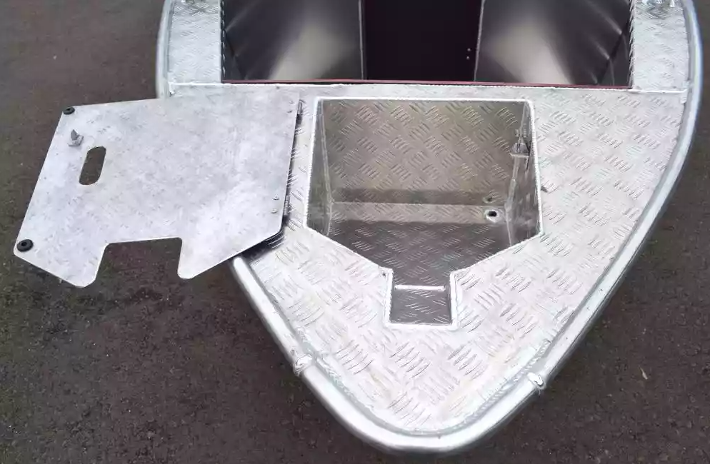 Алюминиевая лодка Wyatboat-390 DCM Увеличенный борт в Златоусте