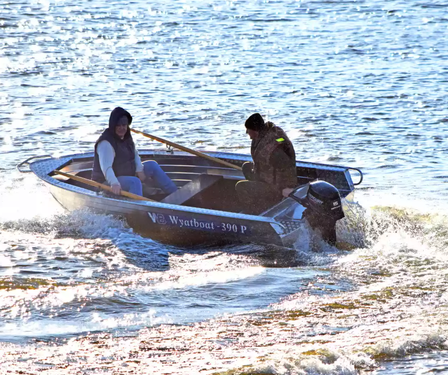 Алюминиевая лодка Wyatboat-390 P в Златоусте