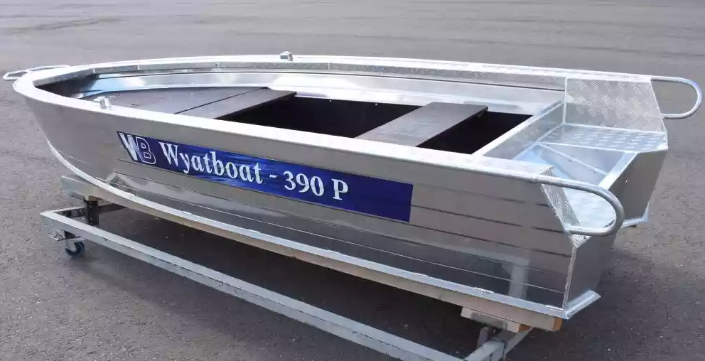 Алюминиевая лодка Wyatboat-390Р Fish в Златоусте