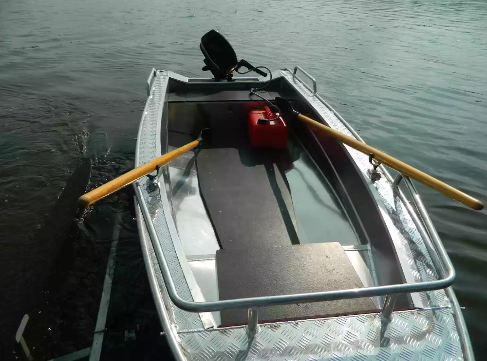 Алюминиевая лодка Wyatboat-390 У в Златоусте