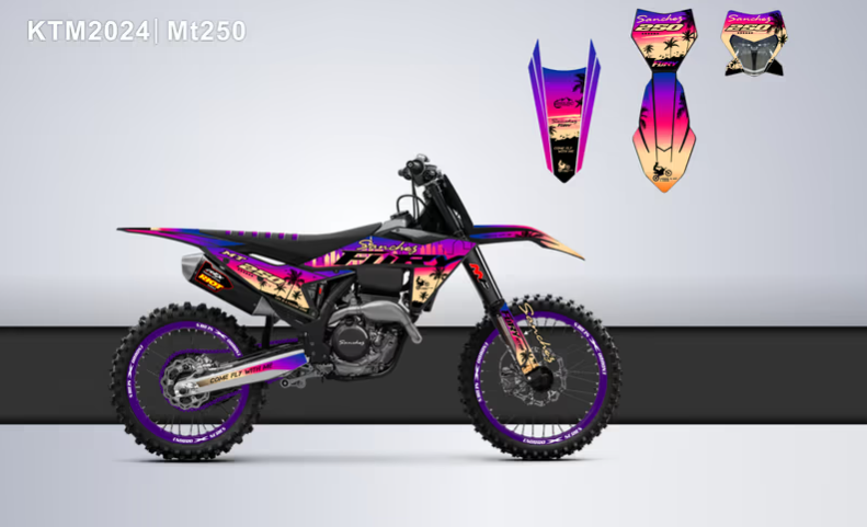 Кроссовый мотоцикл Sanchez Fury MT250 в Златоусте