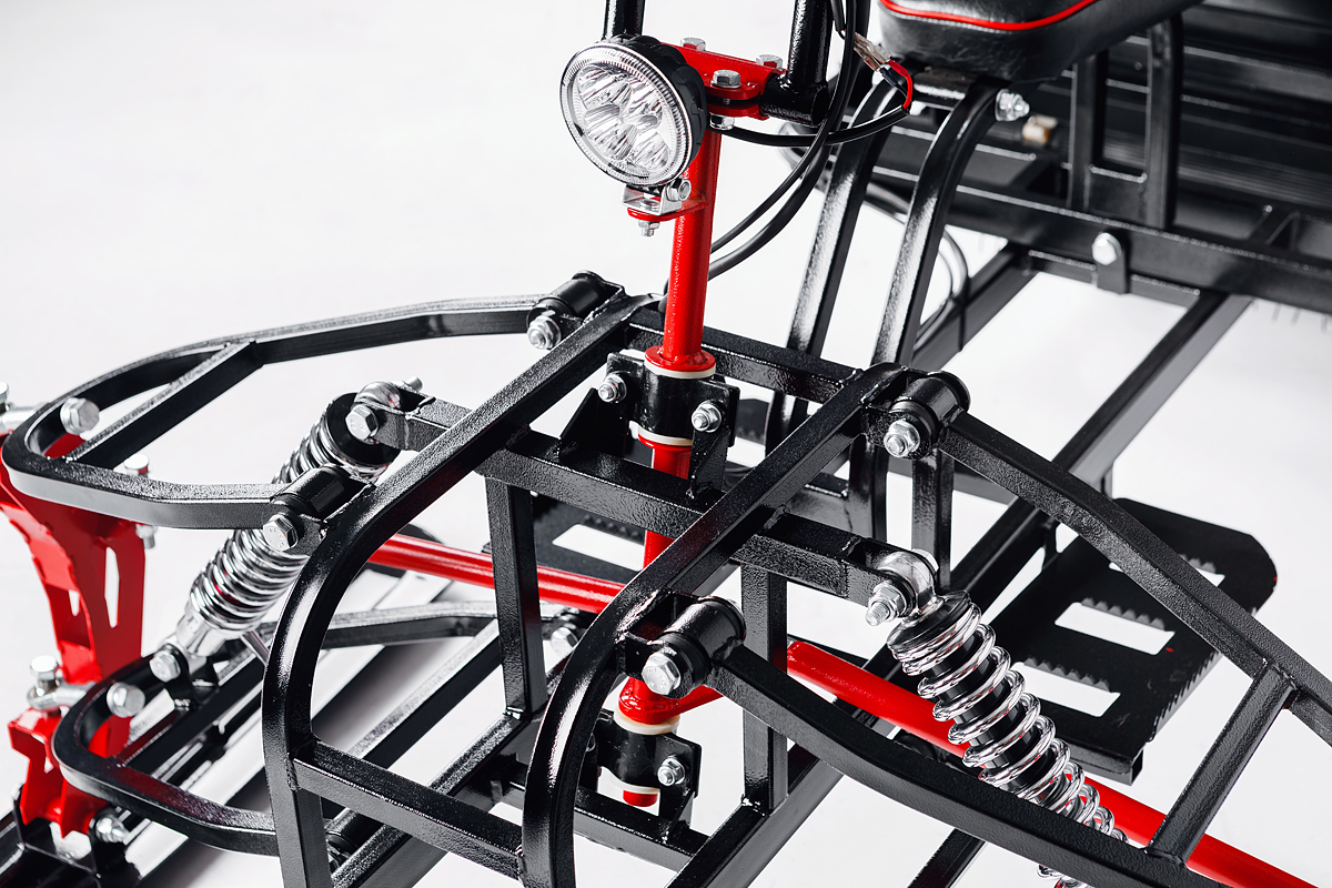 Лыжный модуль IKUDZO TERRAIN с подогревом ручек металлические лыжи в Златоусте