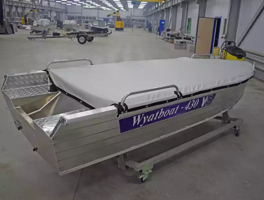 Алюминиевая лодка  Wyatboat-430 Р в Златоусте