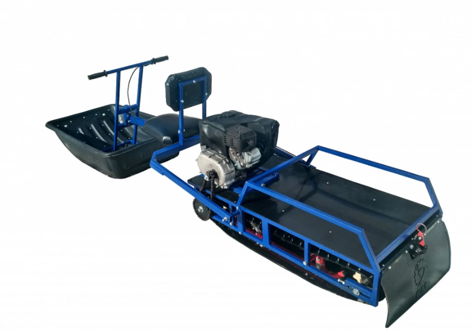 Мотобуксировщик толкач Альбатрос-XL8 с модулем. Без фары, склизы в Златоусте