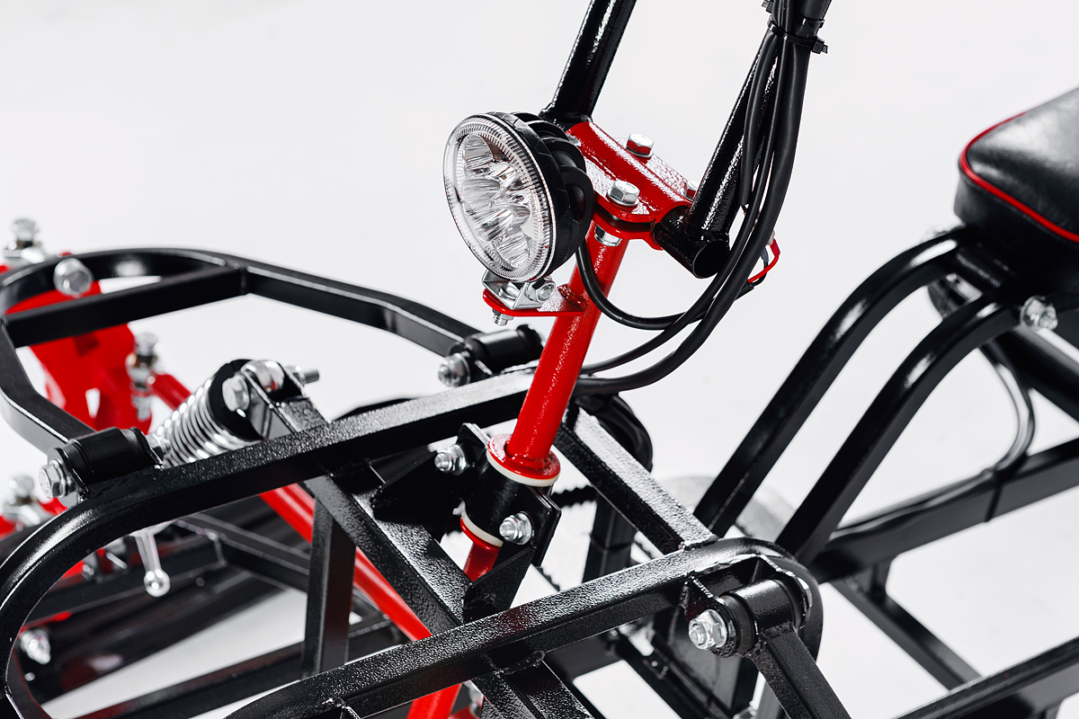 Лыжный модуль IKUDZO TERRAIN с подогревом ручек металлические лыжи в Златоусте