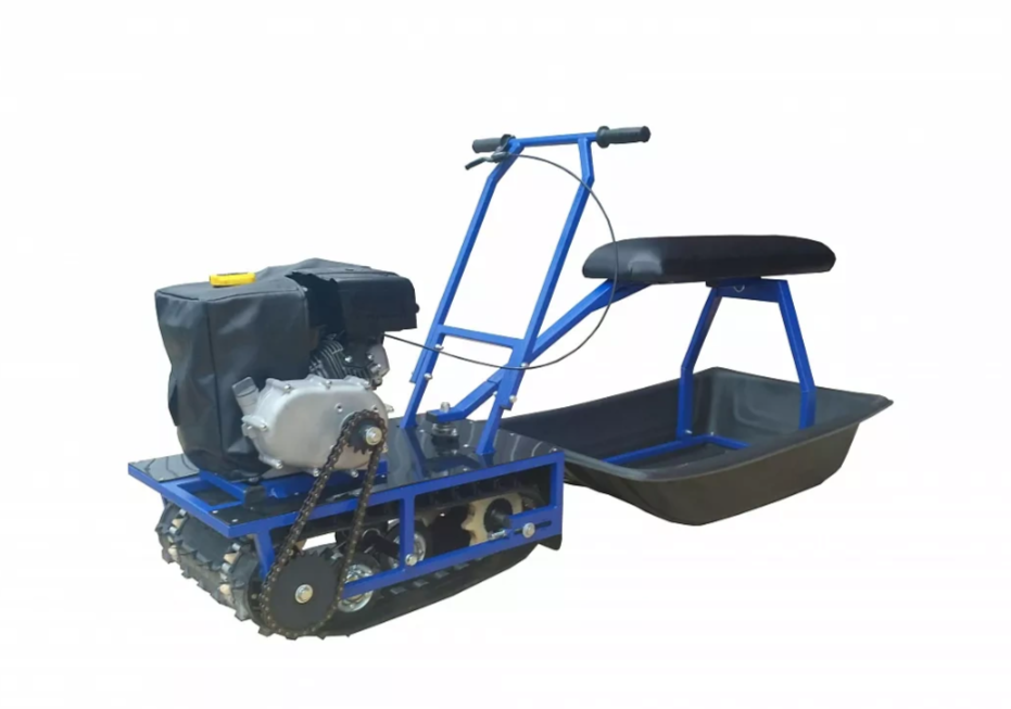 Мини-мотобуксировщик Альбатрос-М с фарой в Златоусте