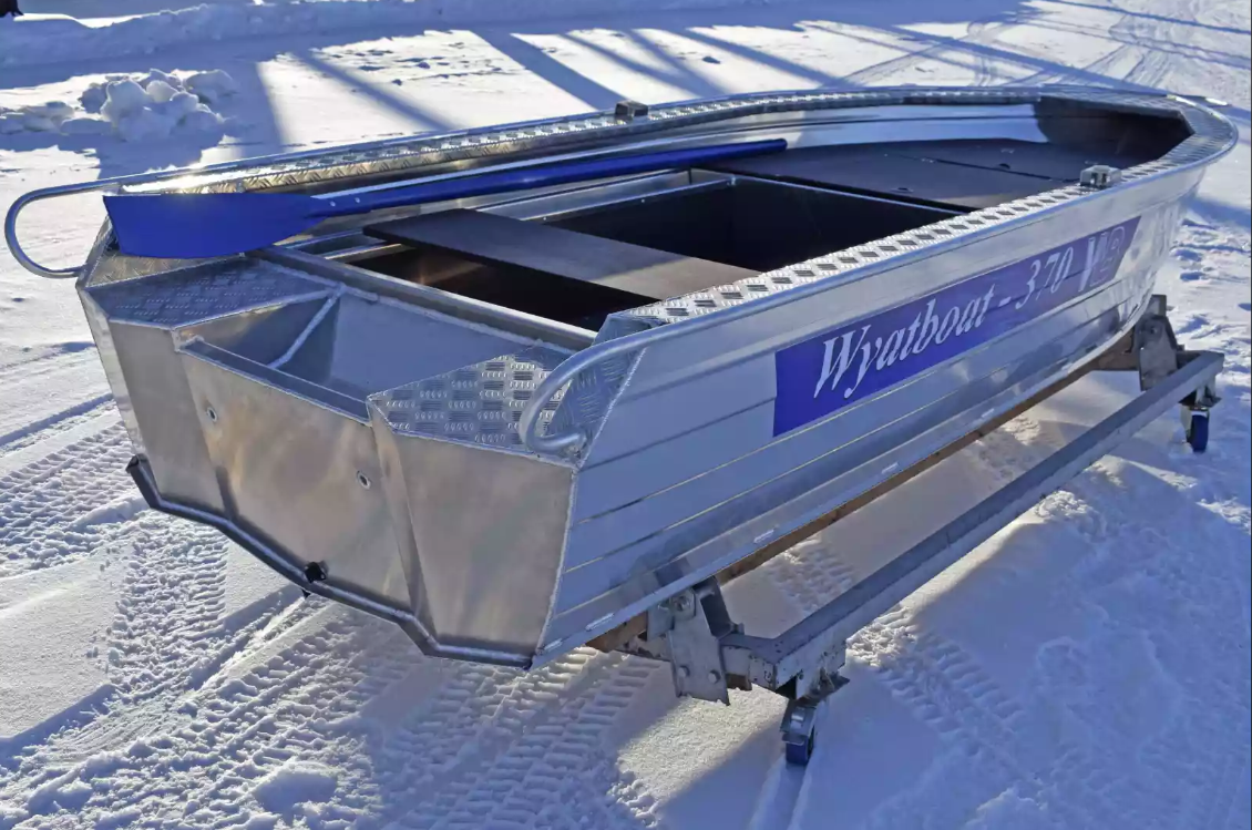 Алюминиевая лодка Wyatboat-370 Р FISH в Златоусте