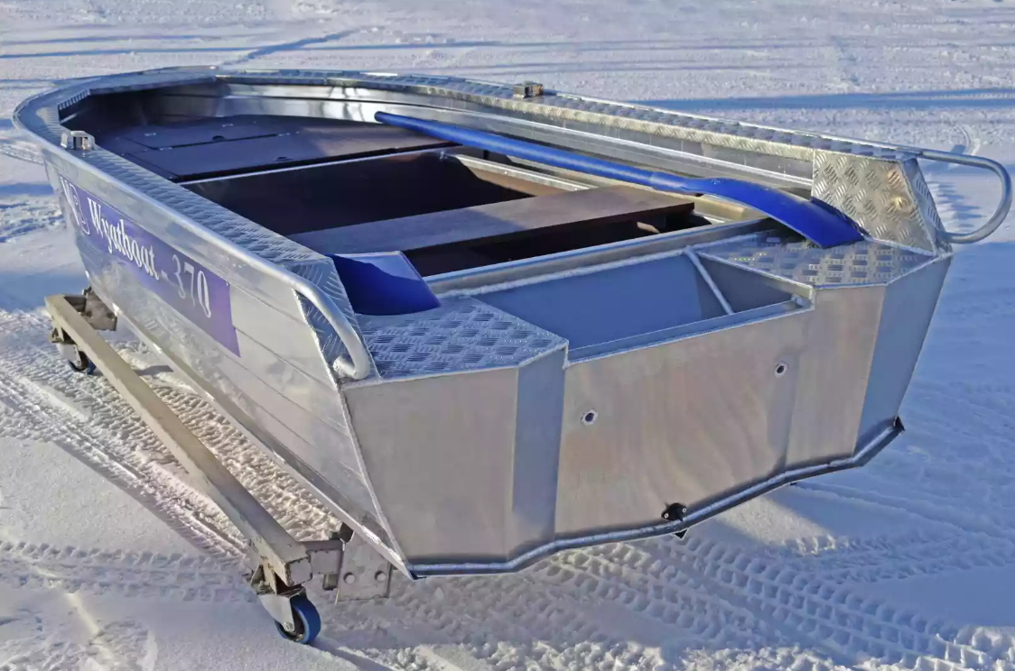 Алюминиевая лодка Wyatboat-370 Р FISH в Златоусте