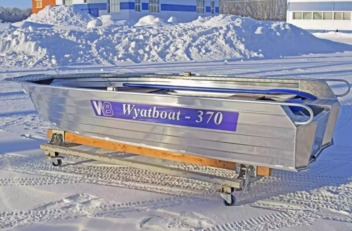 Алюминиевая лодка Wyatboat-370 Р FISH в Златоусте