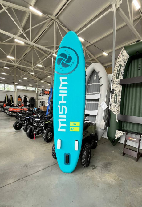 SUP (САП) Доска MISHIMO PRO-MAX Light Teal 11’ (335см) в Златоусте