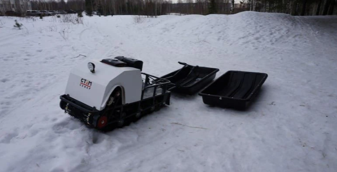 Мотобуксировщик СТЕМ СЕВЕР ЭКОНОМ 500 15 л.с. в Златоусте