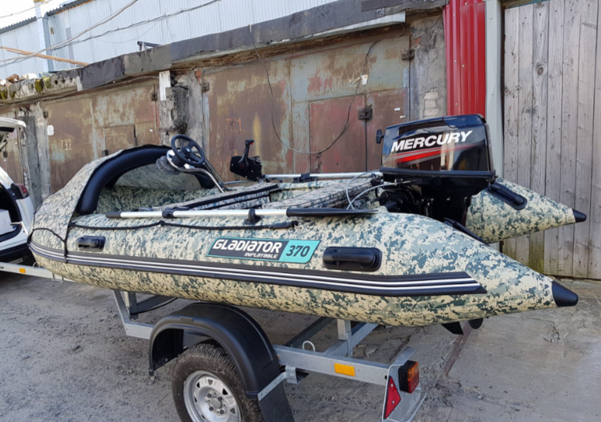 НАДУВНАЯ ЛОДКА GLADIATOR C370AL в Златоусте