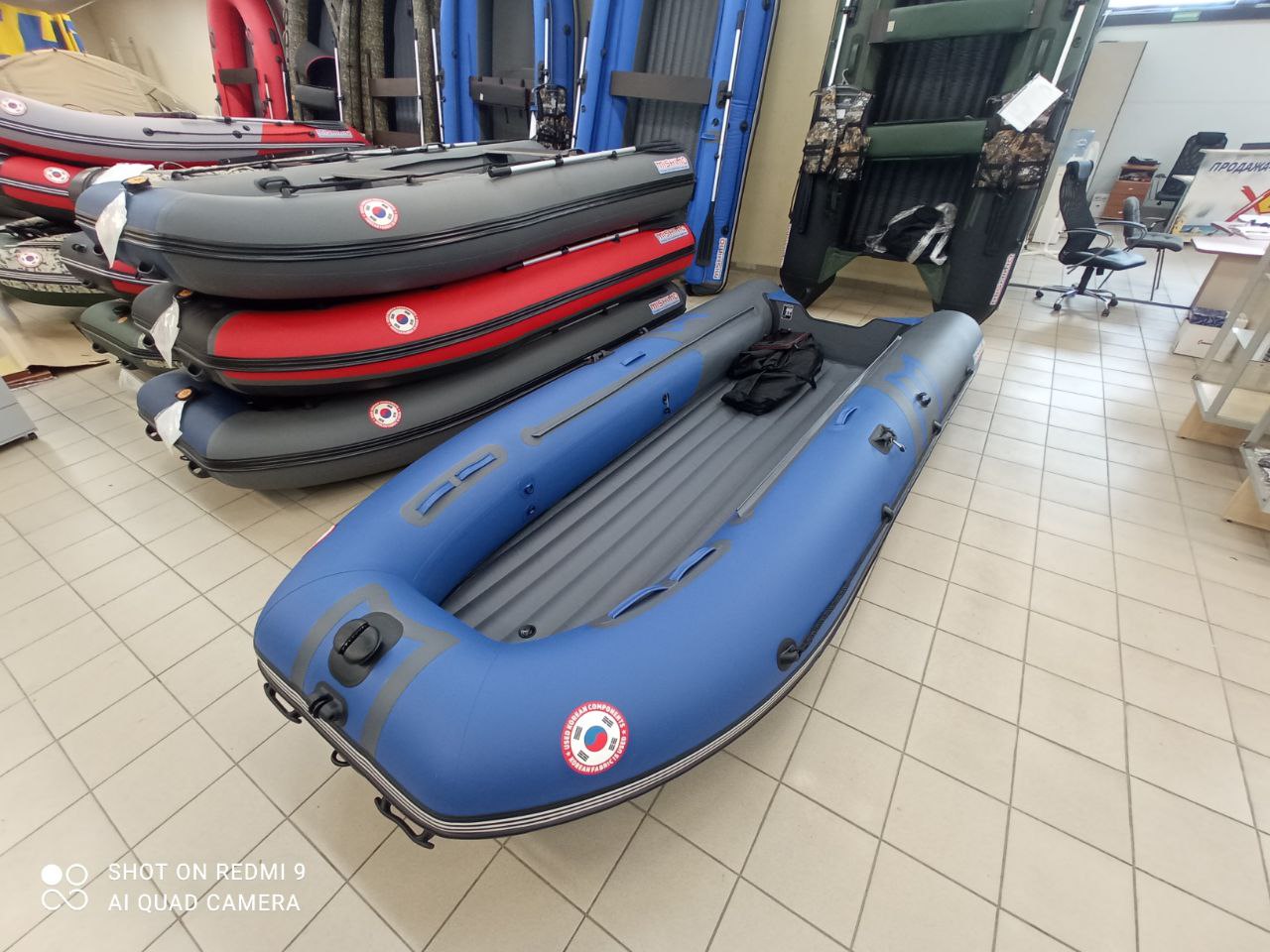 Лодка MISHIMO RIVER JET 410 под водомет в Златоусте