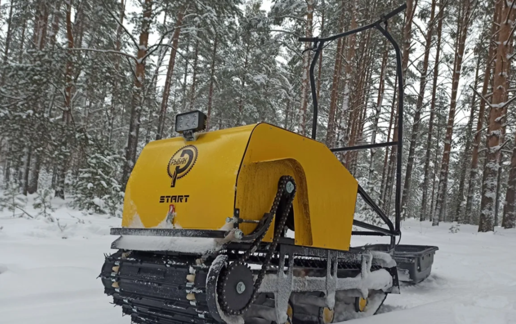 Мотобуксировщик РЫБАК СТАРТ Lifan 15 л.с. (металлический капот) в Златоусте