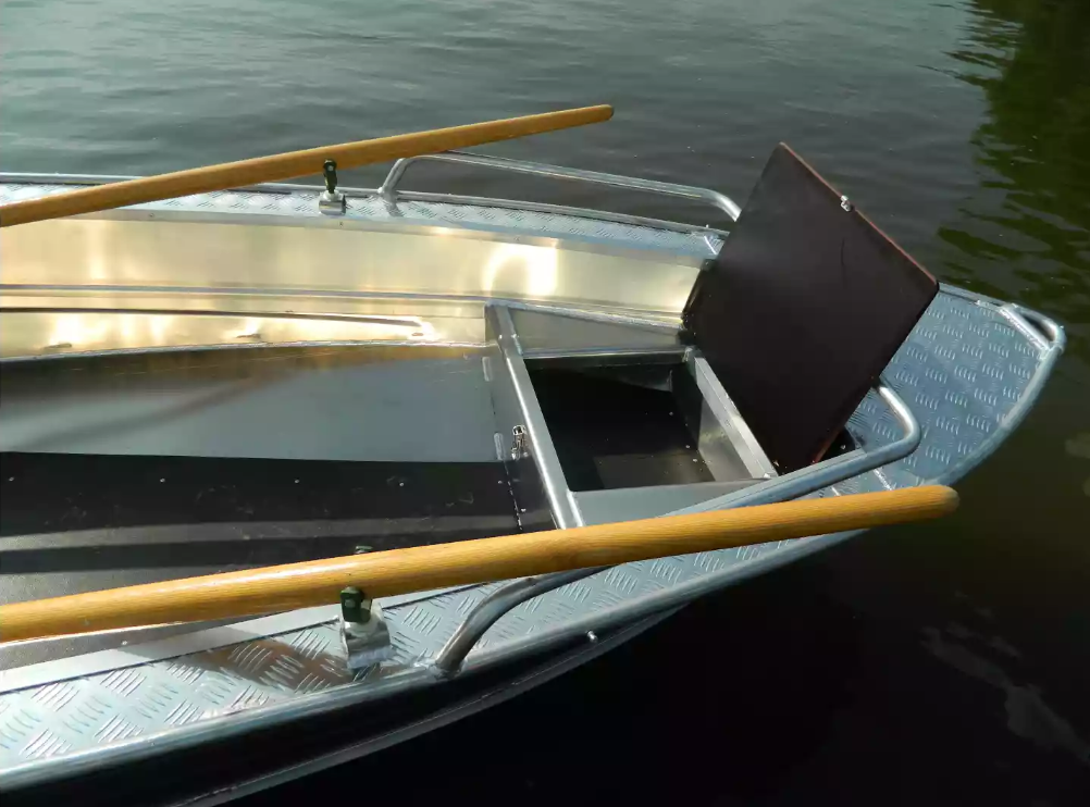 Алюминиевая лодка Wyatboat-390 У в Златоусте