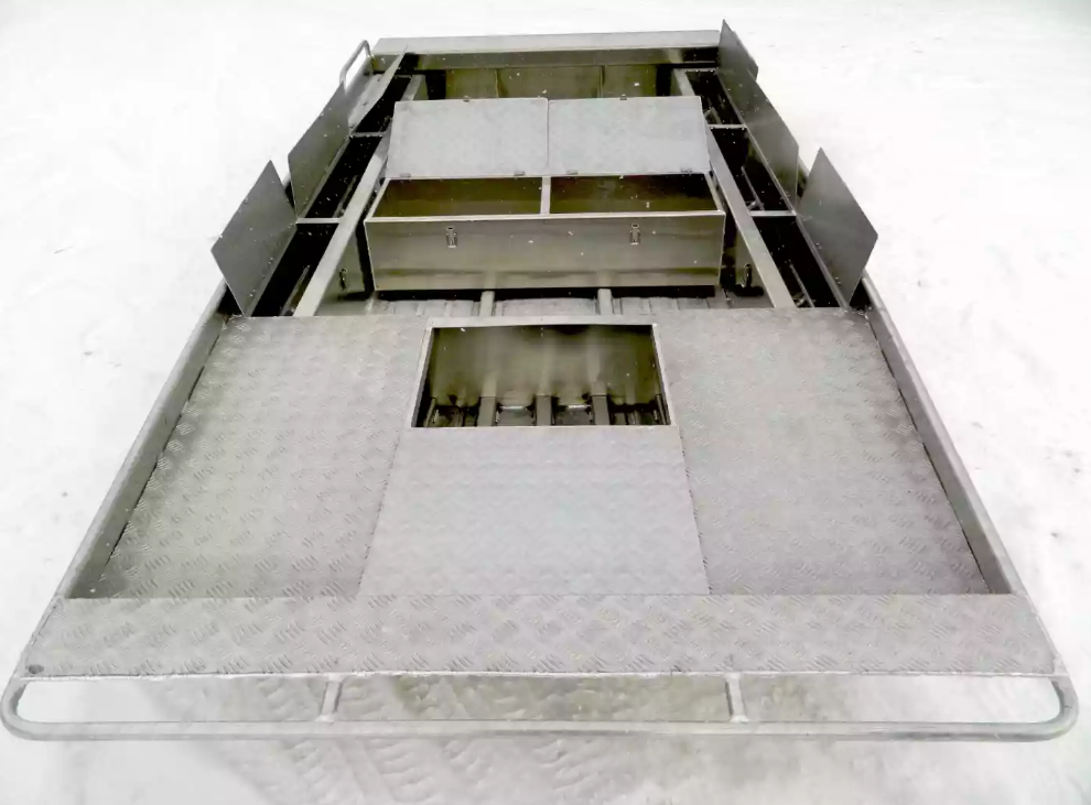 Алюминиевая лодка Wyatboat-390 Jonboat в Златоусте