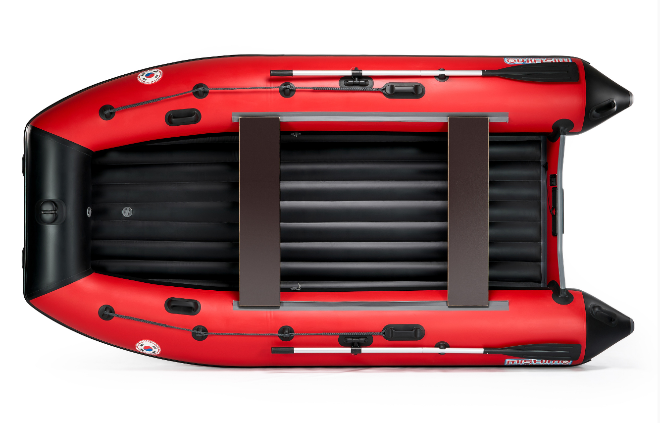 КОМПЛЕКТ ЛОДКА MISHIMO RAPID 380 + ЛОДОЧНЫЙ МОТОР MARLIN MP 9.9 (20) AMHS PROLINE FORCE в Златоусте