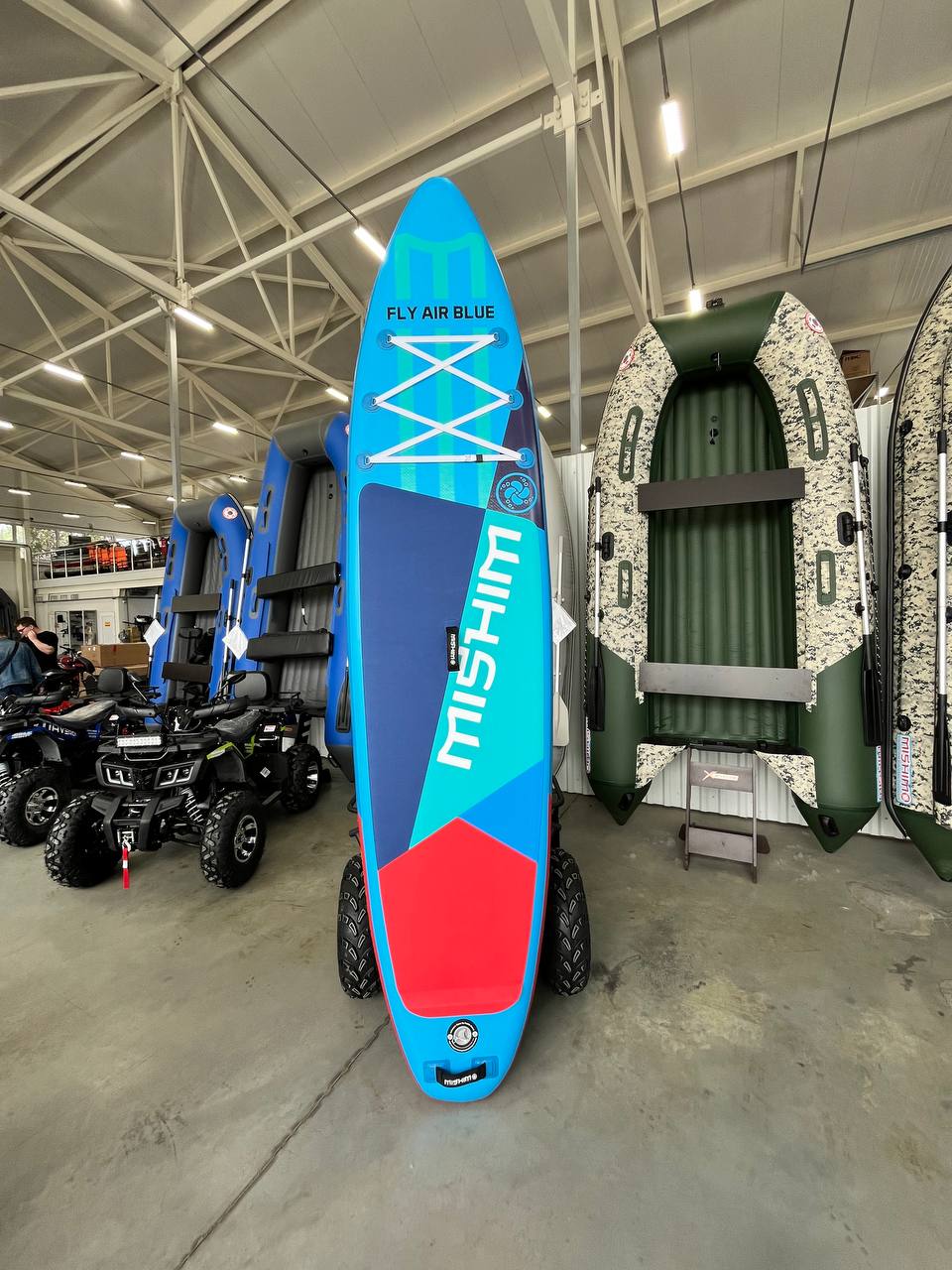 SUP (САП) Доска MISHIMO FLY AIR BLUE 10,8’ (330см) в Златоусте