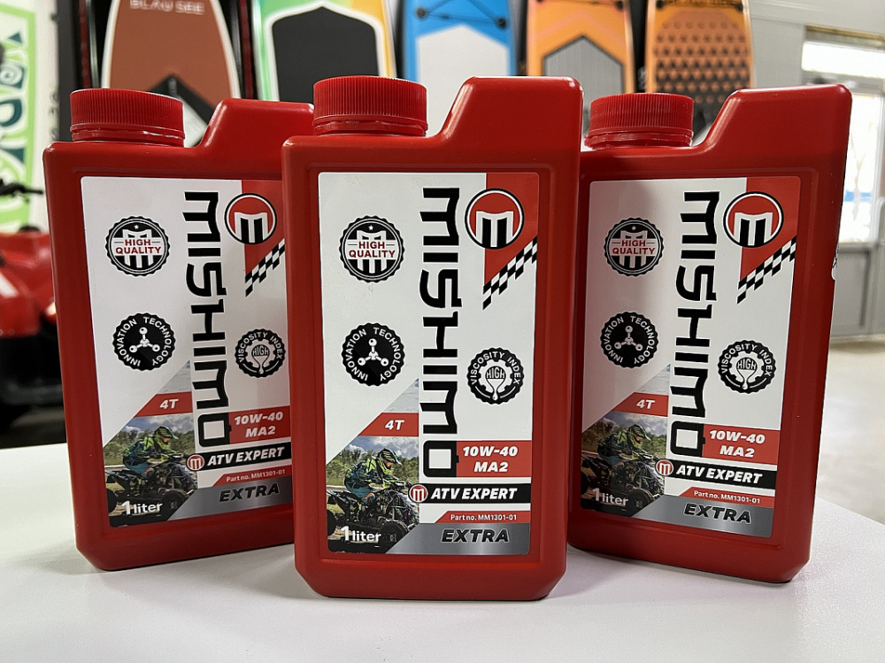 Масло MISHIMO 4T ATV EXPERT (EXTRA) 10w40 1 л в Златоусте