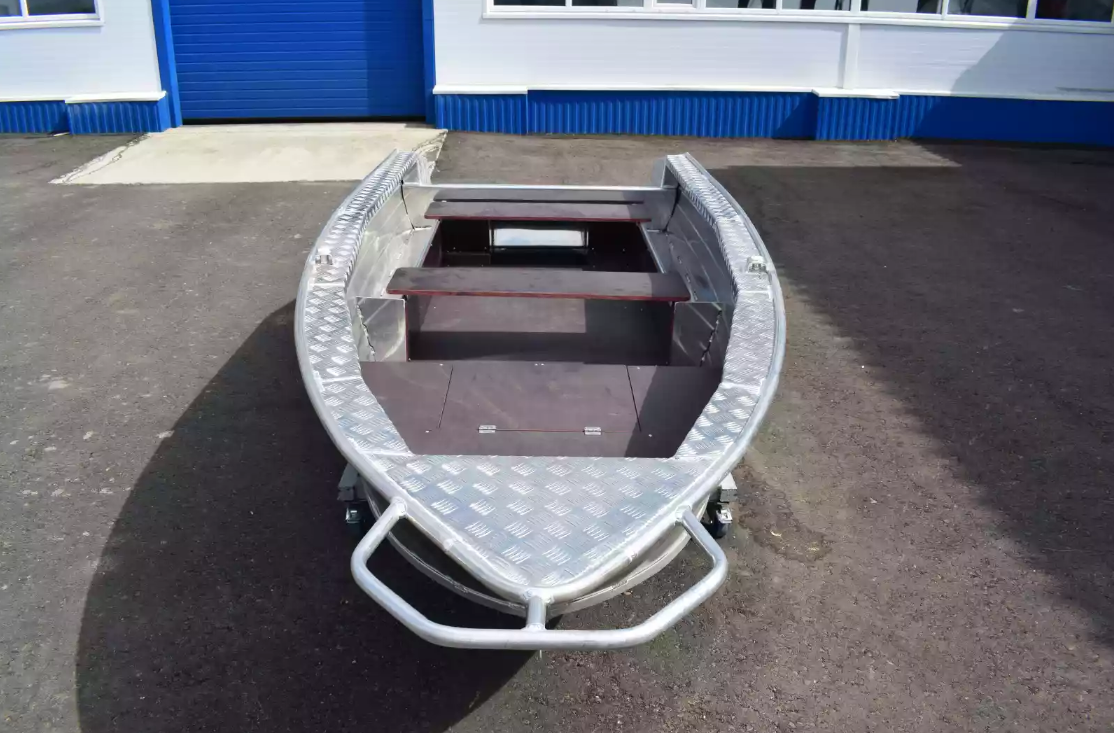 Алюминиевая лодка Wyatboat-390Р Увеличенный борт в Златоусте