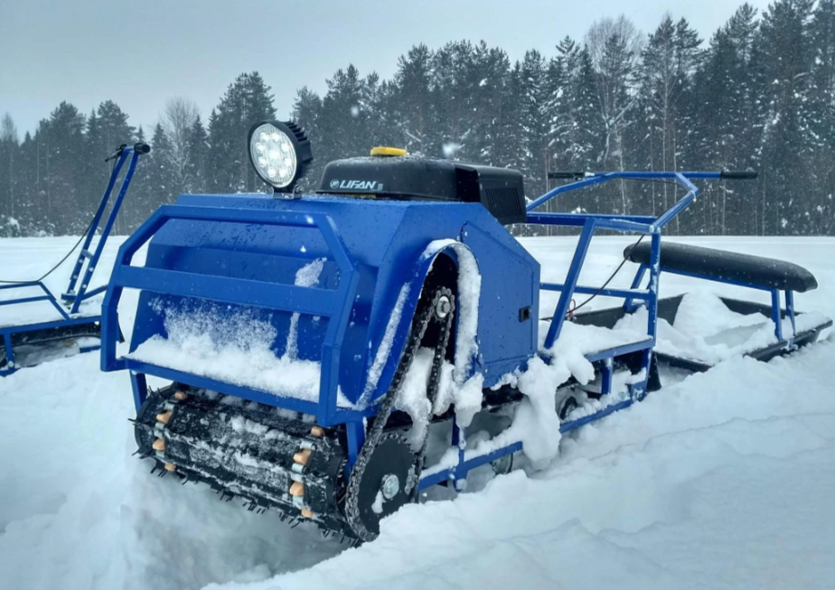 Мотобуксировщик Альбатрос-XLV 15 тележки, 1450 мм в Златоусте