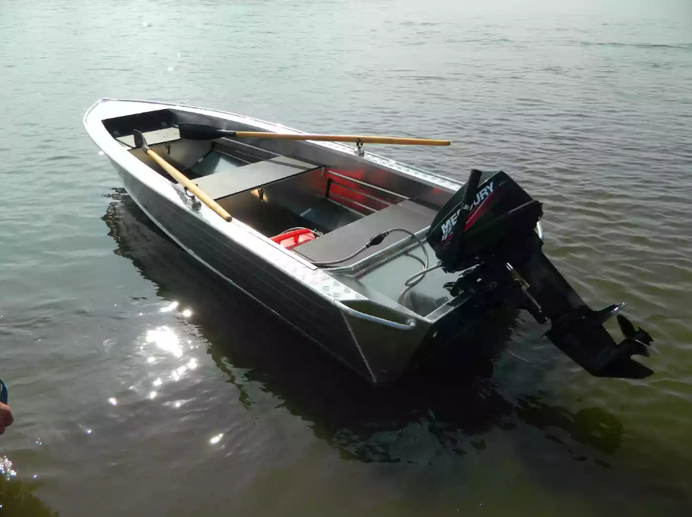 Алюминиевая лодка Wyatboat-390 У в Златоусте