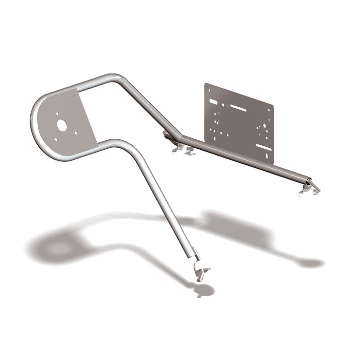 Стойка рулевая с креплением на баллон надувной лодки 25мм в Златоусте