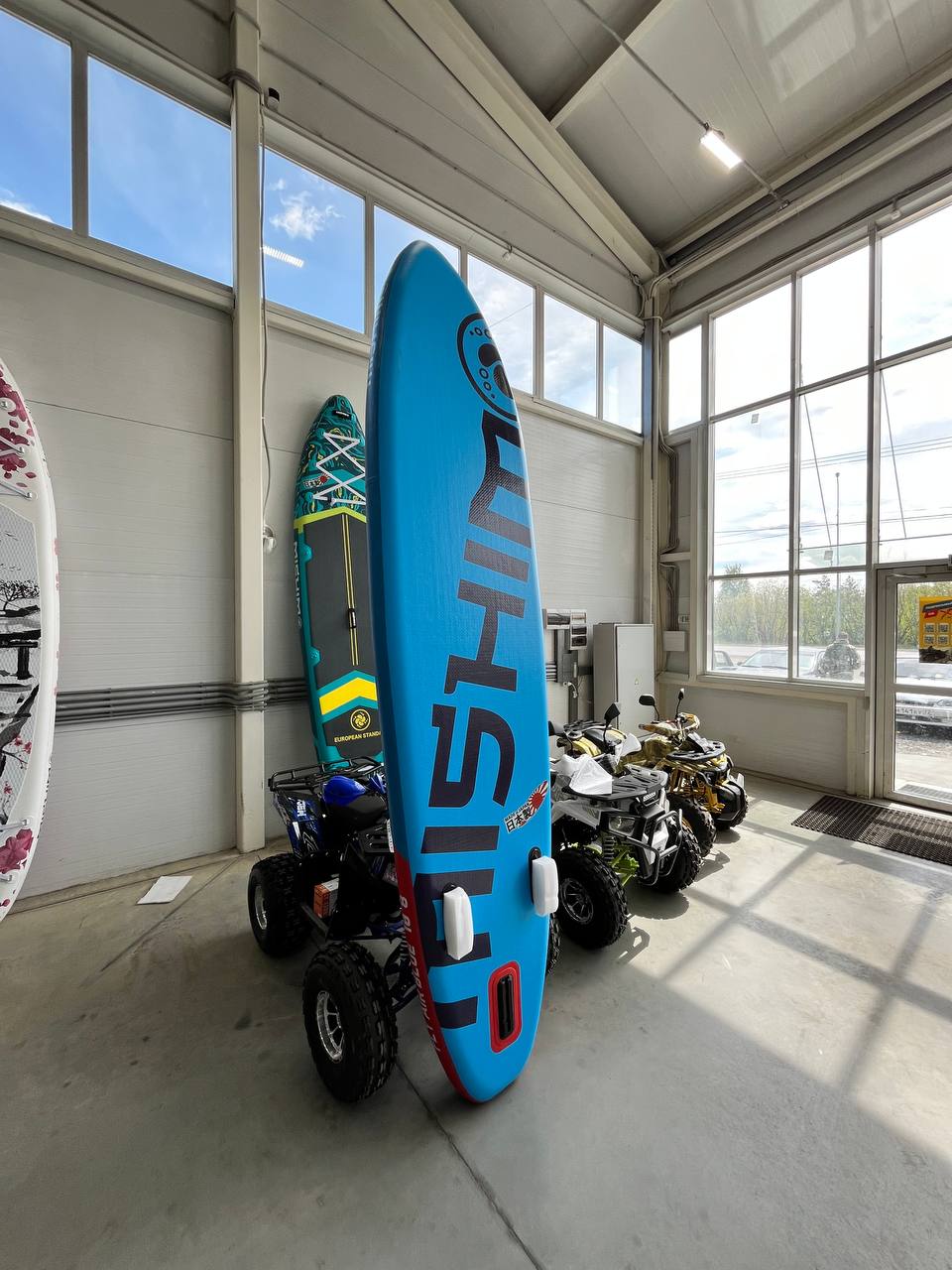 SUP (САП) Доска MISHIMO FLY AIR BLUE 10,8’ (330см) в Златоусте