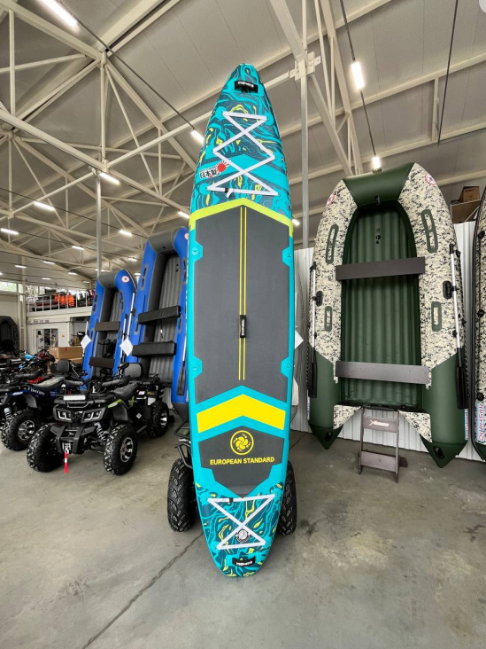 SUP (САП) Доска MISHIMO PRO-MAX Light Teal 11’ (335см) в Златоусте