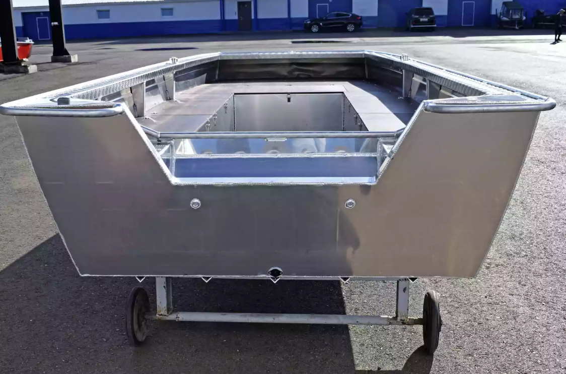 Алюминиевая лодка Wyatboat-490 Jonboat в Златоусте
