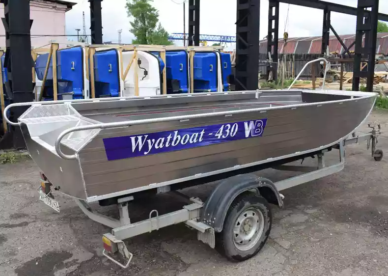 Алюминиевая лодка  Wyatboat-430 Master в Златоусте