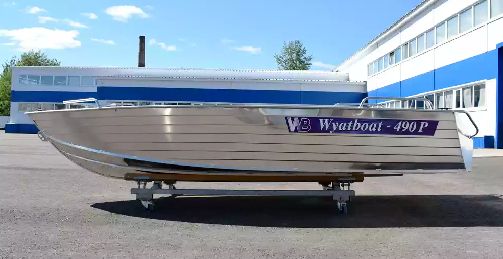 Алюминиевая лодка Wyatboat-490 P в Златоусте