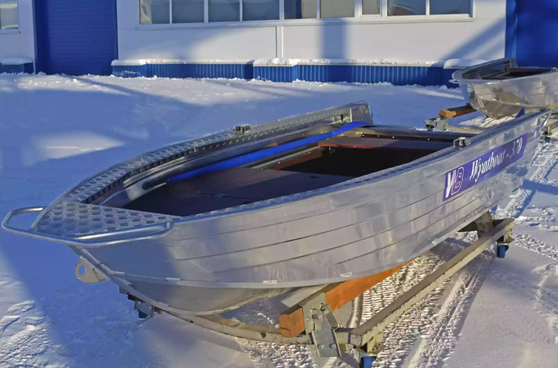 Алюминиевая лодка Wyatboat-370 Р FISH в Златоусте