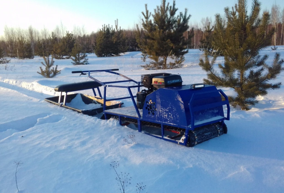 Мотобуксировщик Альбатрос-XLV 15 тележки, 1450 мм в Златоусте