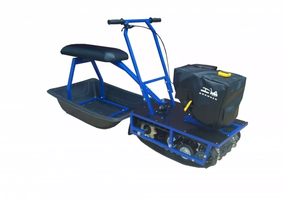 Мини-мотобуксировщик Альбатрос-М с фарой в Златоусте