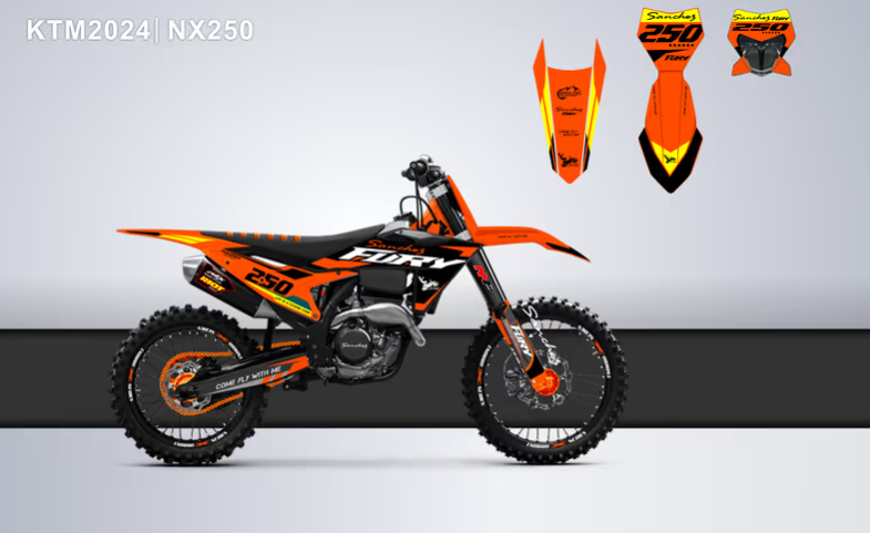 Кроссовый мотоцикл Sanchez Fury NX250 в Златоусте